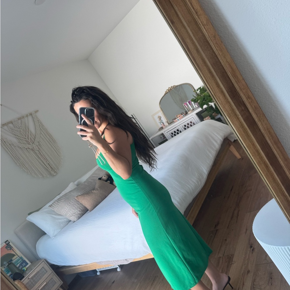 NORDSTROM Dress XS NWT Slit Bodycon - Picture 5 of 8
